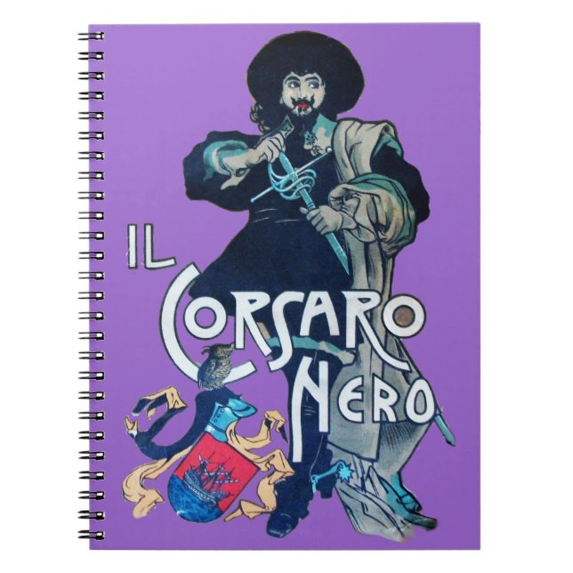 CUADERNO EL CORSARIO NEGRO (Frente)