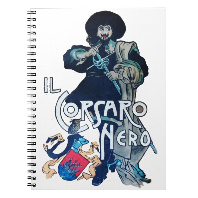 CUADERNO EL CORSARIO NEGRO (Frente)