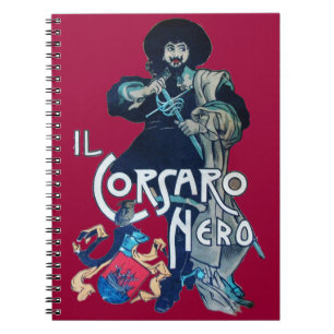 CUADERNO EL CORSARIO NEGRO