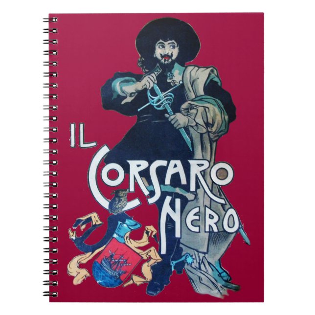 CUADERNO EL CORSARIO NEGRO (Frente)