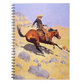 Cuaderno El Cowboy (por Frederic Remington)