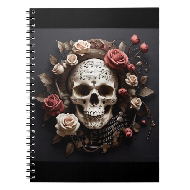 Cuaderno el cráneo feliz (Frente)