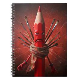 Cuaderno El Crimson Scribbler