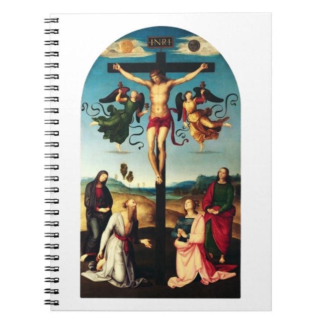 Cuaderno El Cristo crucificado con la Virgen María (Frente)