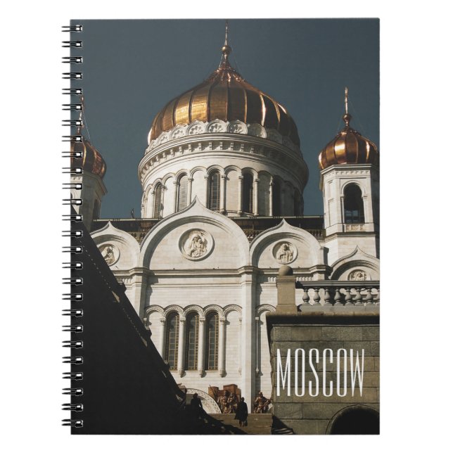 Cuaderno El Cristo de Moscú, la arquitectura de la catedral (Frente)