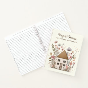 Cuaderno El Cuidador Vintage De La Casa De Flores Para Hace