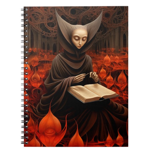 Cuaderno El curador del libro: arte surrealista (Frente)
