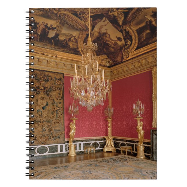 Cuaderno El d'Apollon del salón (sitio de Apolo) con las (Frente)