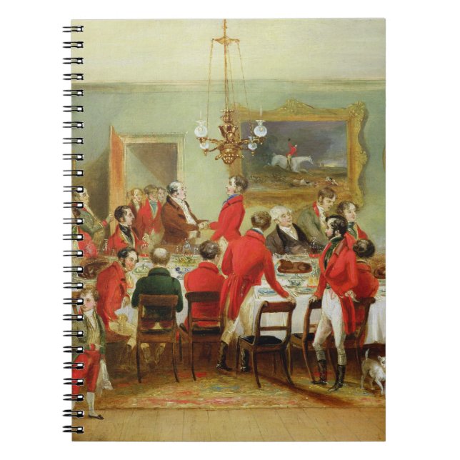 Cuaderno El desayuno de la caza, Pasillo del soltero, 1836 (Frente)