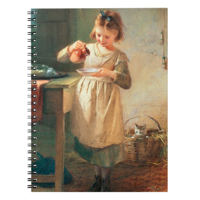Cuaderno El desayuno del gatito (Frente)