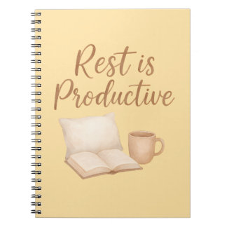 Cuaderno El descanso es productivo