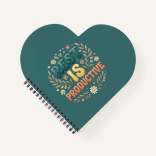 Cuaderno El descanso es productivo Inspiración de autocui