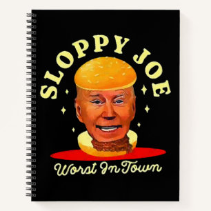Cuaderno El descuidado Joe Biden Anti Presidente