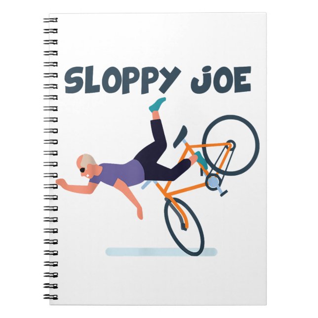 Cuaderno El descuidado Joe Funny Biden Shiroppy Funn (Frente)