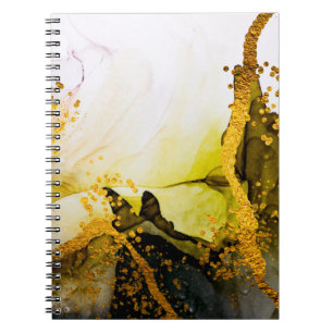 Cuaderno El desierto de Sands - ART. Giro dorado. Vibrante