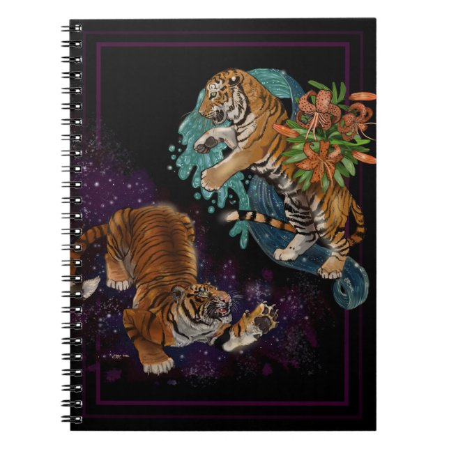 Cuaderno El destino de los tigres de las estrellas (Frente)