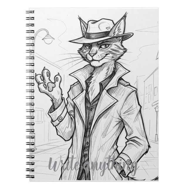 Cuaderno El detective Cat・ (Frente)