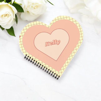 Cuaderno El día de San Valentín de patrones de contraste de