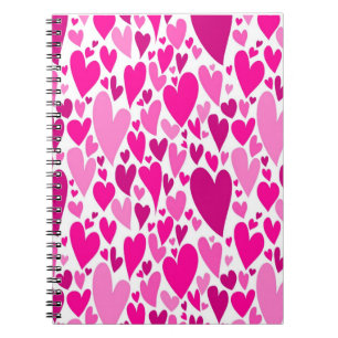 Cuaderno El día de San Valentín Groovy y Romántico del Cora