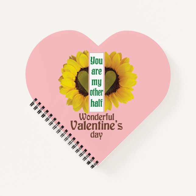 Cuaderno El día de San Valentín maravilloso (Anverso)
