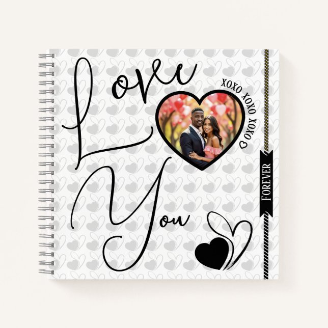 Cuaderno El día de San Valentín personalizado de siempre (Anverso)