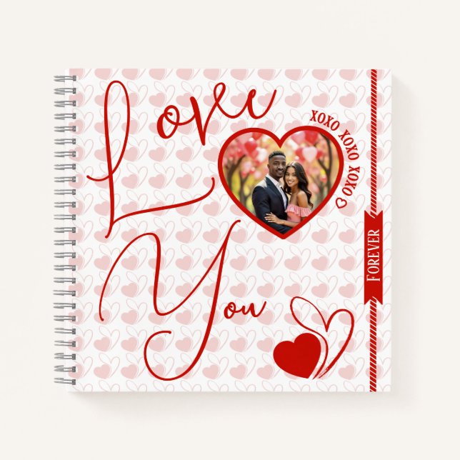 Cuaderno El día de San Valentín personalizado de siempre (Anverso)