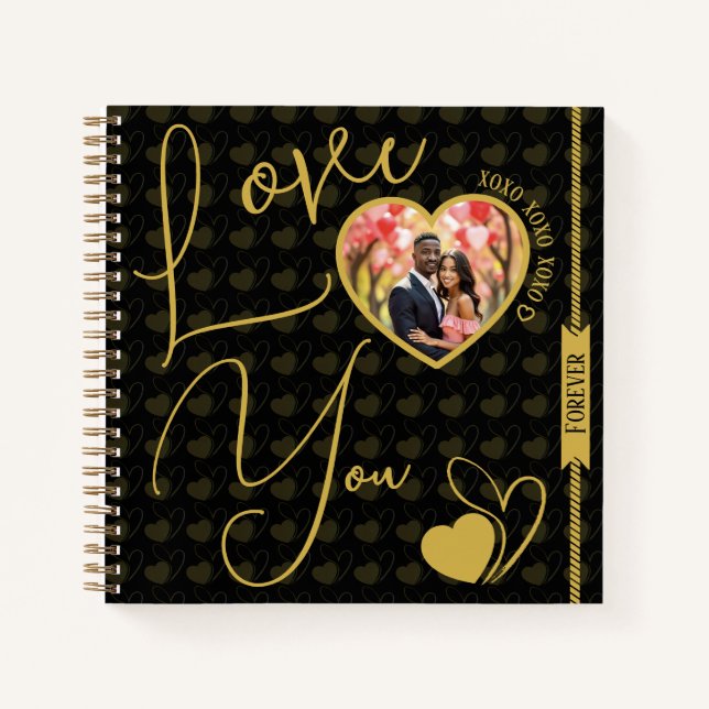 Cuaderno El día de San Valentín personalizado de siempre (Anverso)