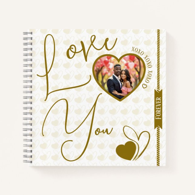 Cuaderno El día de San Valentín personalizado de siempre (Anverso)