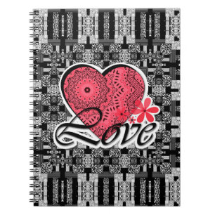 Cuaderno El día de San Valentín sin mar Amor decoración fun
