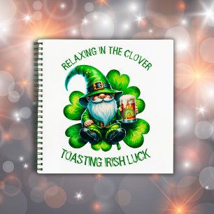 Cuaderno El día de Santa Patricia con la cerveza