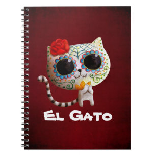 Cuaderno El día del gato lindo muerto