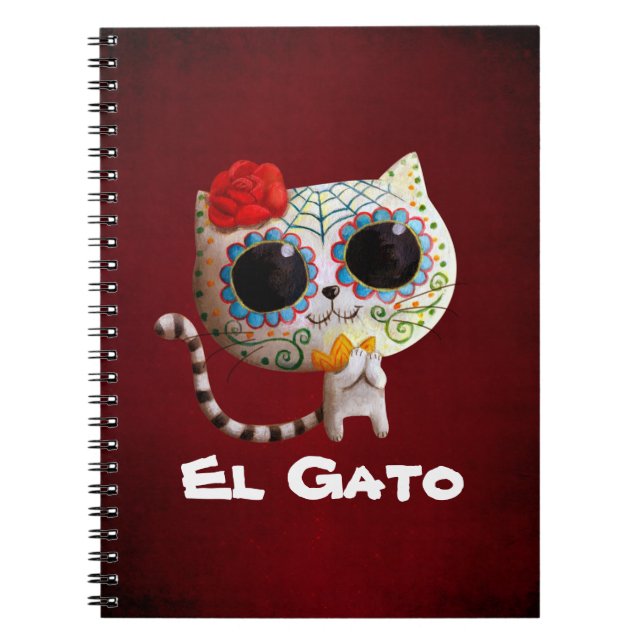 Cuaderno El día del gato lindo muerto (Frente)