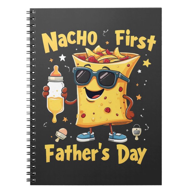 Cuaderno El día del primer padre de Nacho Cinco De Mayo Pap (Frente)