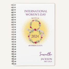 Cuaderno El Día Internacional de la Mujer, 8 de marzo, insp