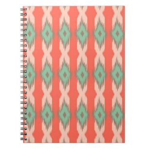 Cuaderno El diamante geométrico tribal raya el modelo