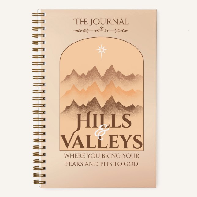 Cuaderno El Diario: Colinas y Valles (Anverso)