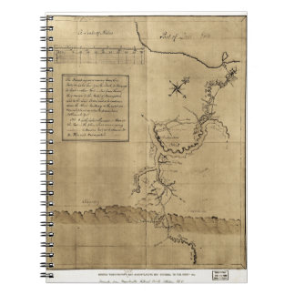 Cuaderno El diario de George Washington al Ohio 1754