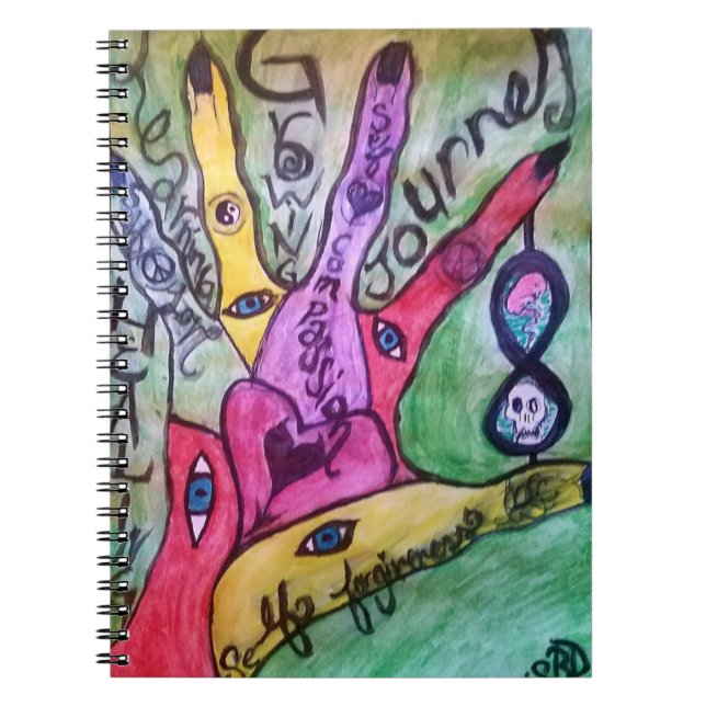 Cuaderno El diario de trabajo interno (Frente)