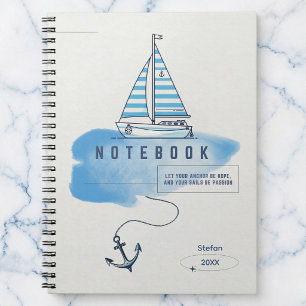 Cuaderno El Diario Náutico Inspirado en "Shore-ly"