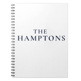 Cuaderno El Diario Preppy Costero de Hamptons