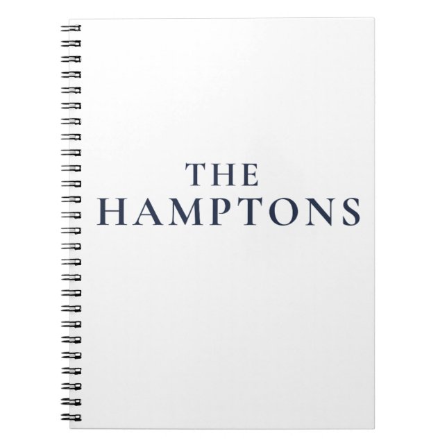 Cuaderno El Diario Preppy Costero de Hamptons (Frente)