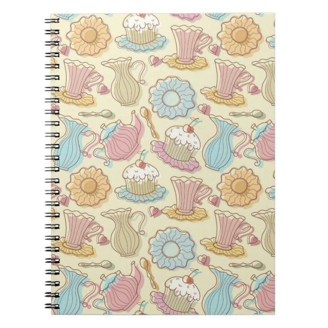 Cuaderno El dibujo de la mano sirve siluetas (Frente)