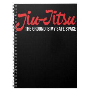 Cuaderno El diseño de Jiu Jitsu la tierra es mi espacio