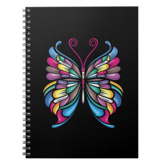 Cuaderno el diseño de la mariposa