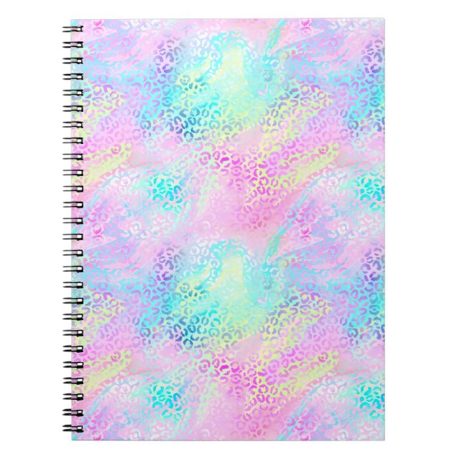 Cuaderno El diseño de la serie de leopardo irlandés 10 (Frente)