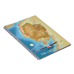 Cuaderno El Distrito de los Lagos Inglaterra