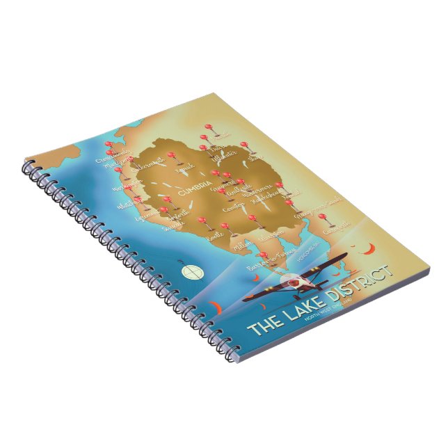 Cuaderno El Distrito de los Lagos Inglaterra (Lado Derecho)