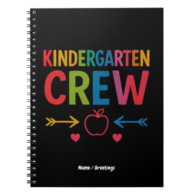 Cuaderno El divertido jardín de infancia de los equipos de  (Frente)