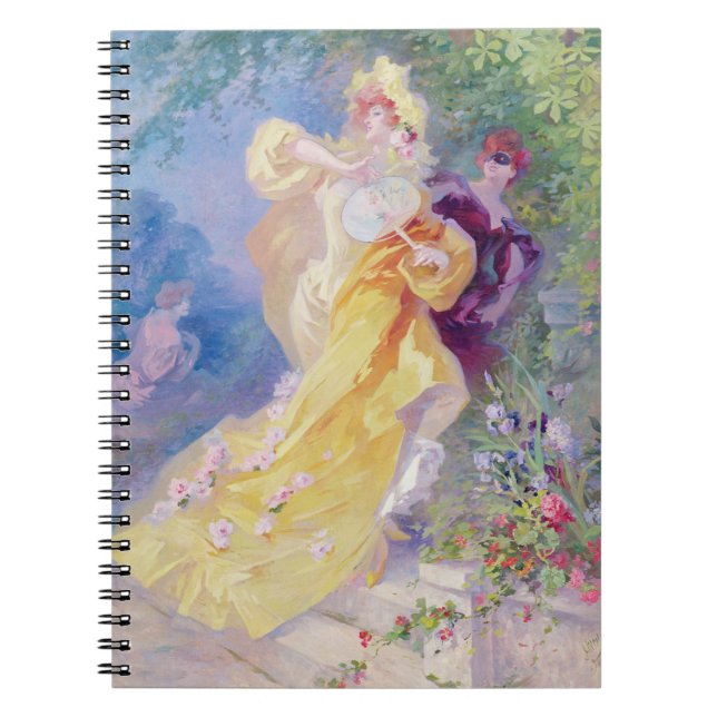 Cuaderno El dominó amarillo, diseño para una tapicería (Frente)