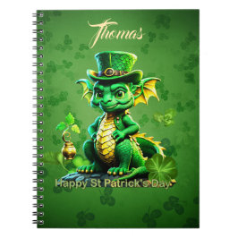 Cuaderno El dragón del Día de San Patricio